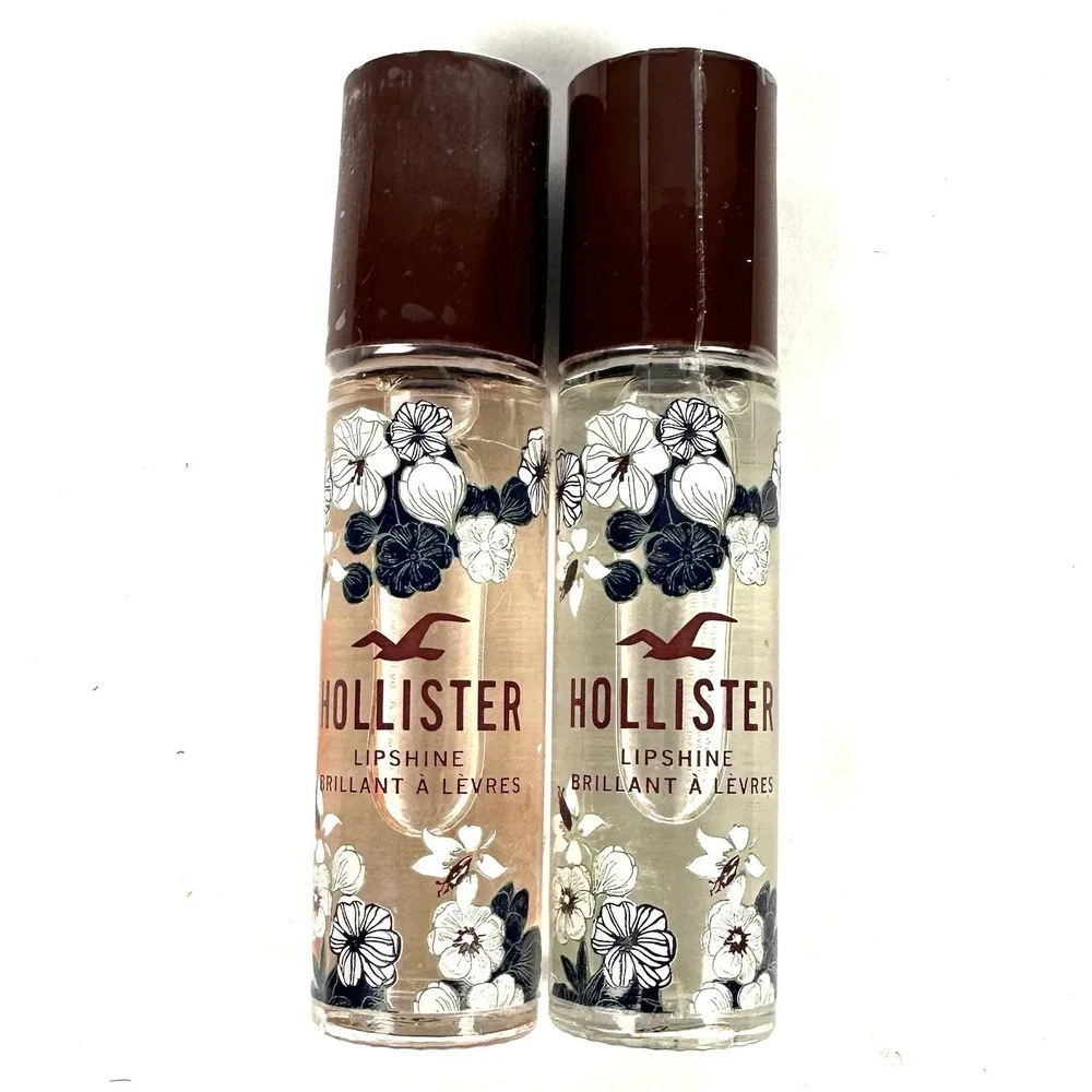 Vintage Hollister Lipshine .25oz New Sealed Set Of 2